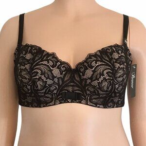 Paramour by Felina Sophia Full Figure Balconette Bra 42D